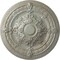 Ekena Millwork Vincent Ceiling Medallion (Fits Canopies up to 6"), Hand-Painted Flash Gold, 26"OD x 3"P CM26VIFLS - alternate 1
